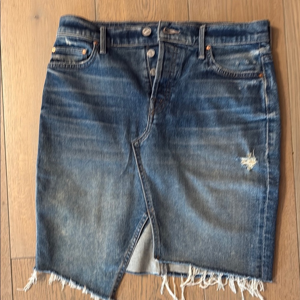 MOTHER Denim Skirt
